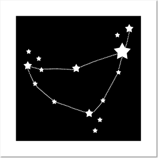 Capricorn Stars Zodiac Constellation Posters and Art